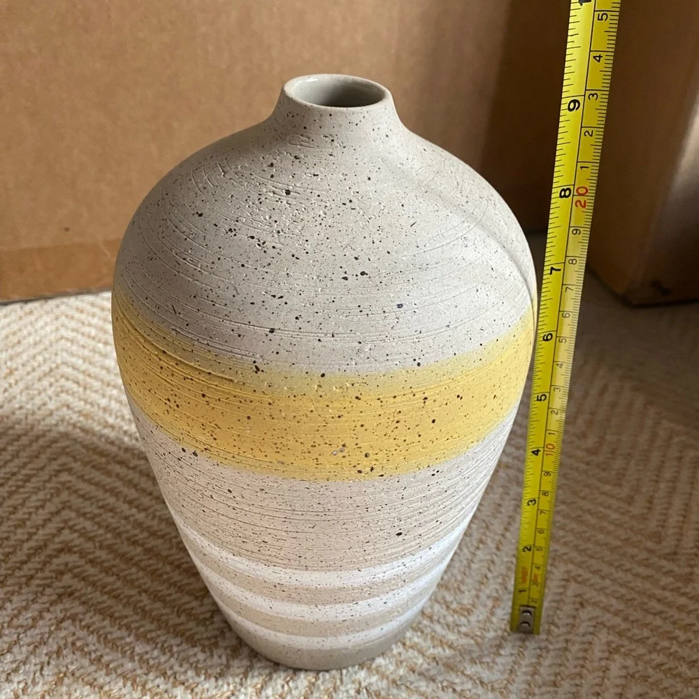 WEST ELM Sandcast Vase